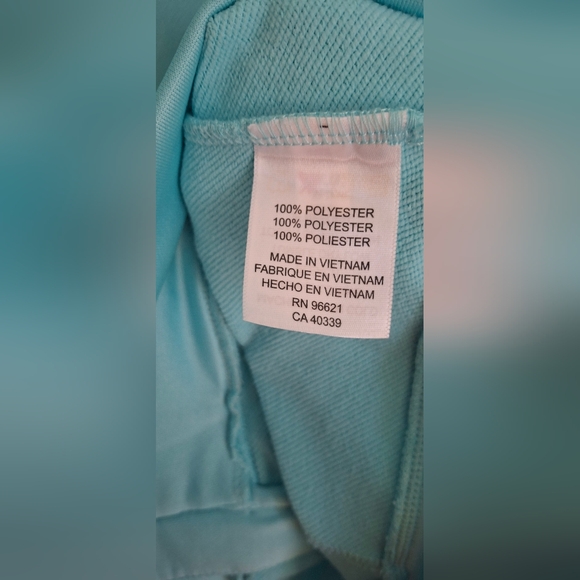 Kate Lord Tirquoise Jacket Women's Light Blue Jacket Sz XL Sporty Casual Gym 20 - Picture 8 of 10